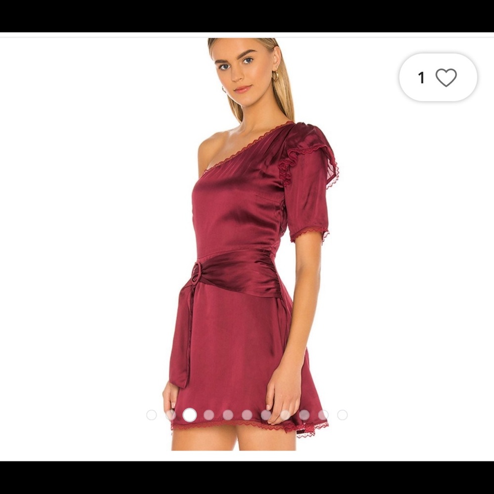 Tularosa Fia Dress in Cabernet